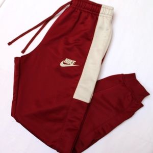 Nike Burgundy Jogger pants